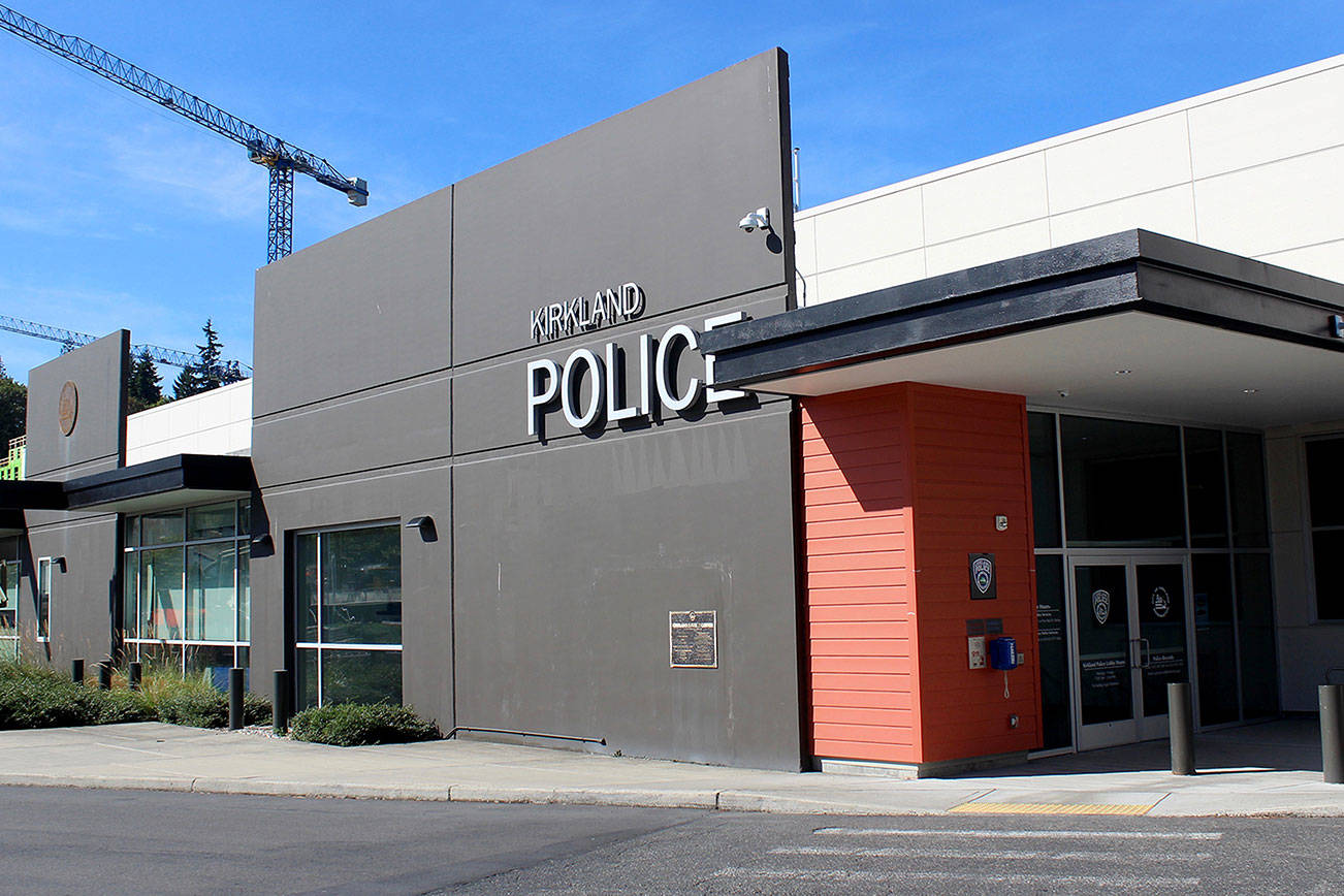 Exterior of Kirkland Police Department. Blake Peterson/staff photo