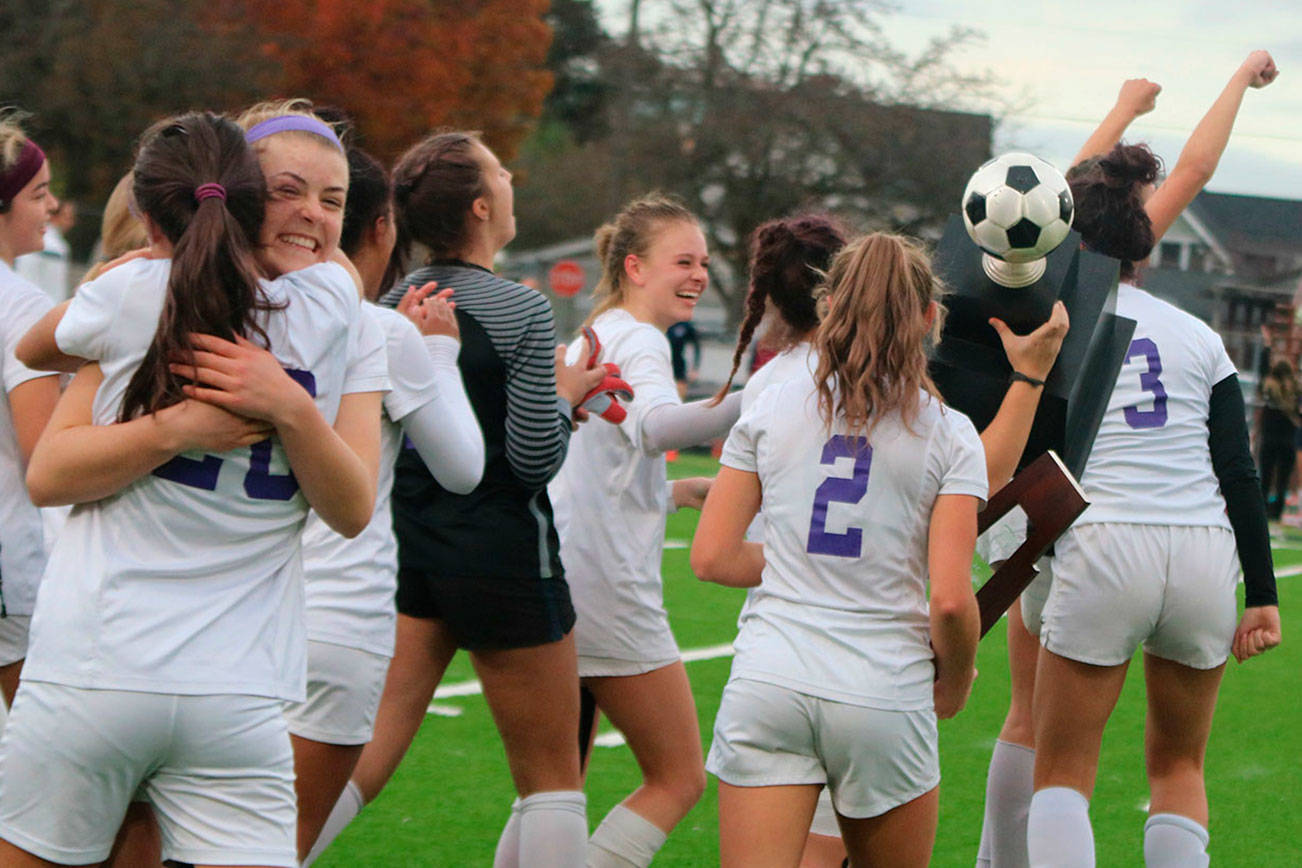 Lake Washington’s girls soccer state title run | Photos