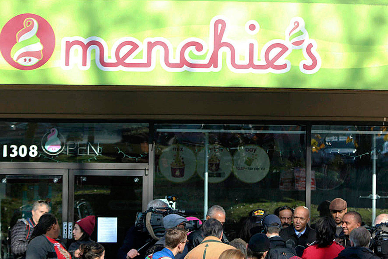 The implicit bias trainings came about in part because of a November 2018 racial-profiling incident at Menchie’s (pictured). Staff photo/Andy Nystrom