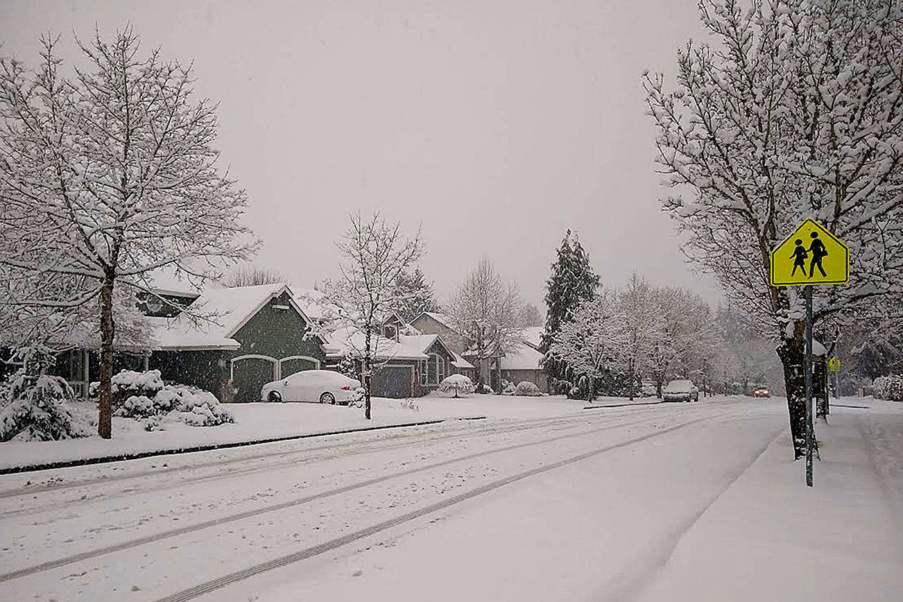 All LWSD schools closed Monday due to snow. Madison Miller/staff photo