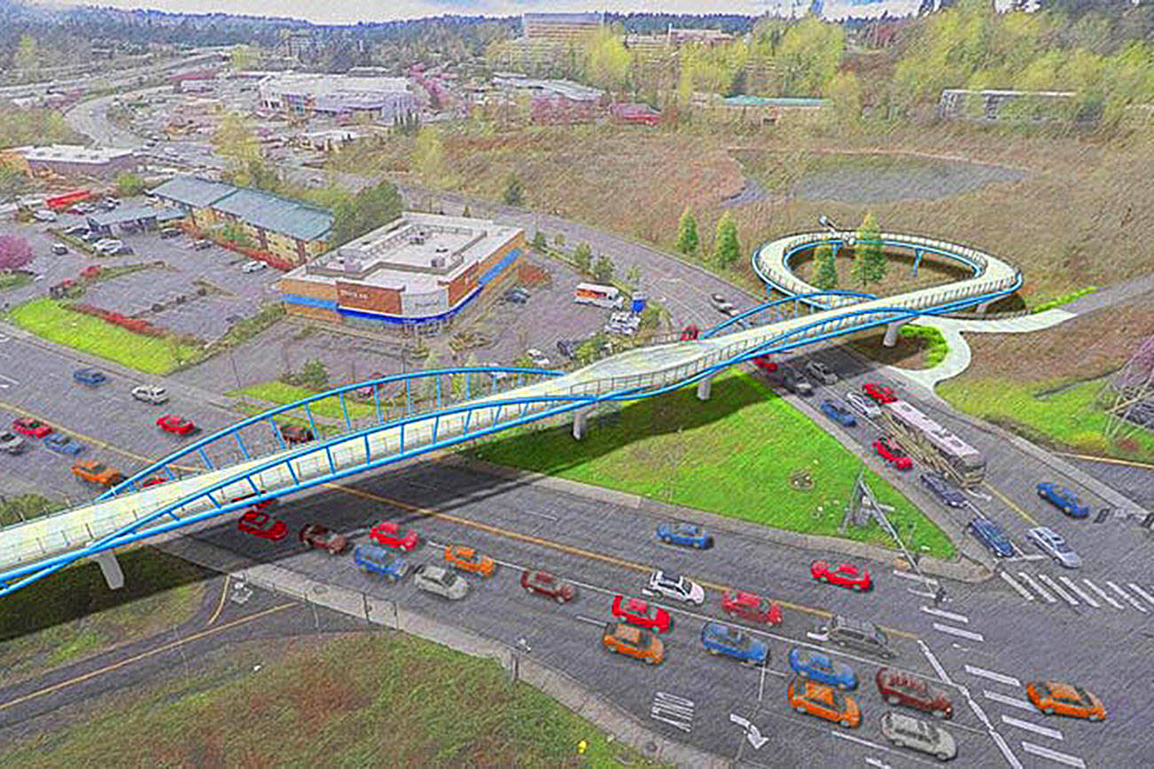 Photo courtesy city of Kirkland                                Aerial rendering of the project.