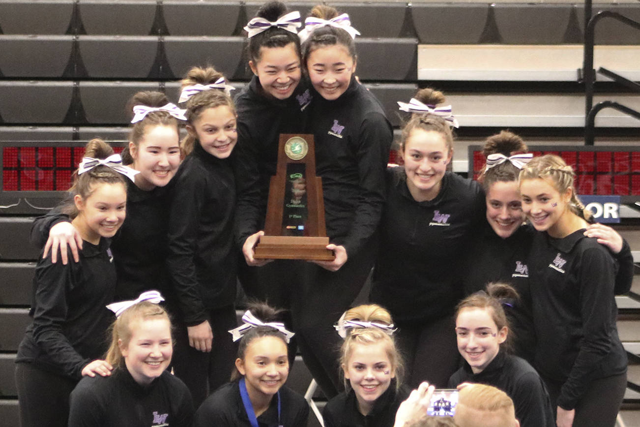 Kangs tumble to state gymnastics title