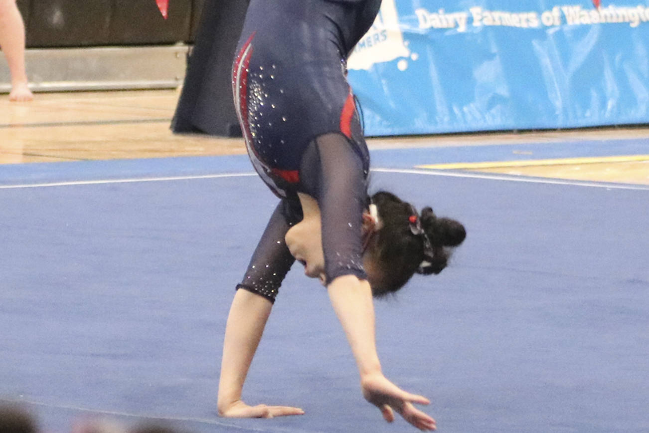 Juanita gymnasts show off their skills at state meet