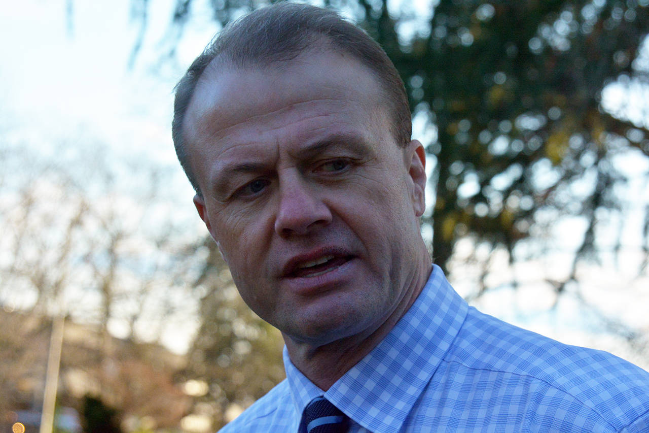 Tim Eyman, an anti-tax activist, encourages voters to not renew their car-tabs in response to the injunction on I-976. File photo