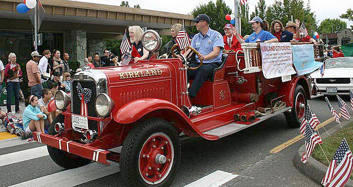 Celebrate Kirkland festivities on previous July 4. Reporter file photo