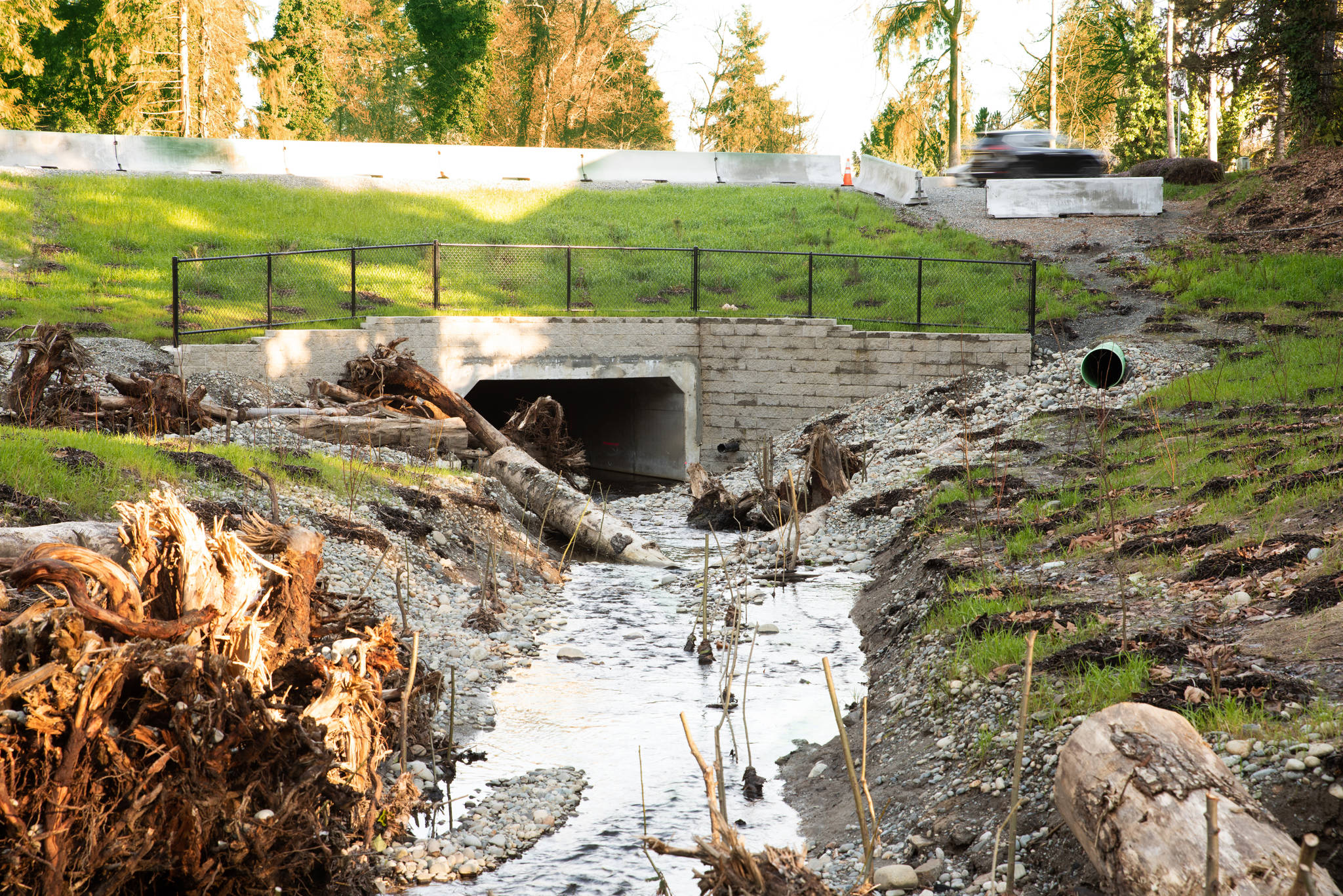 Cedar Creek culvert (photo credit: Stantec)