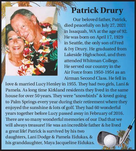 Patrick Drury | Obituary
