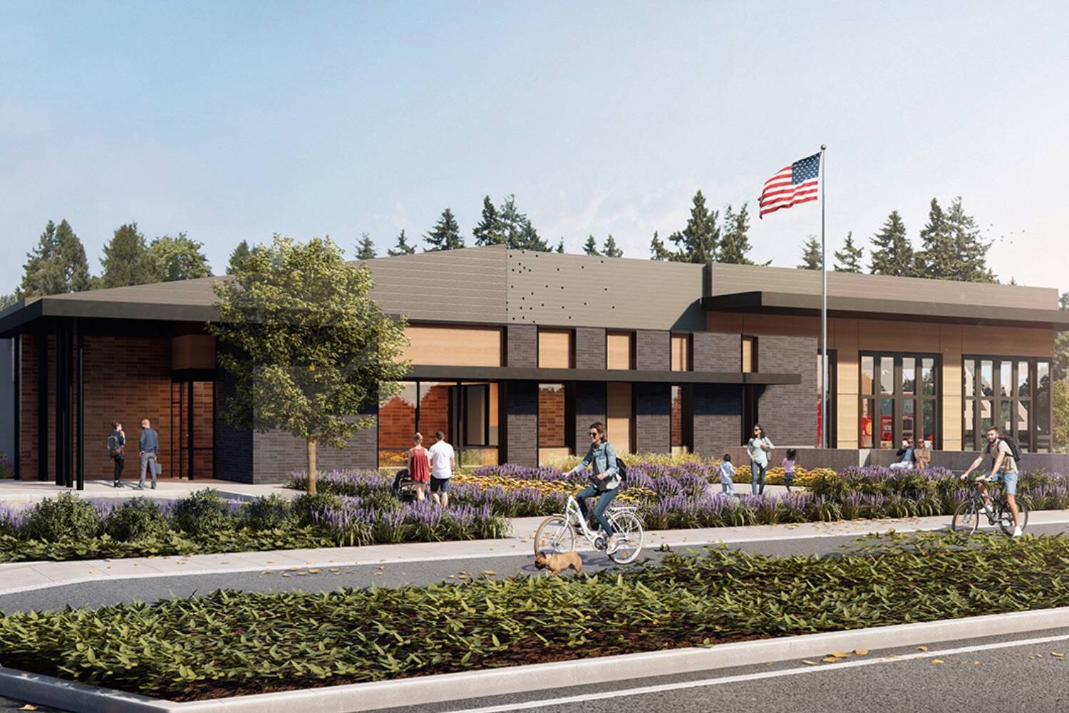 Design rendering of new Firehouse 24 screenshot from Kirkland website