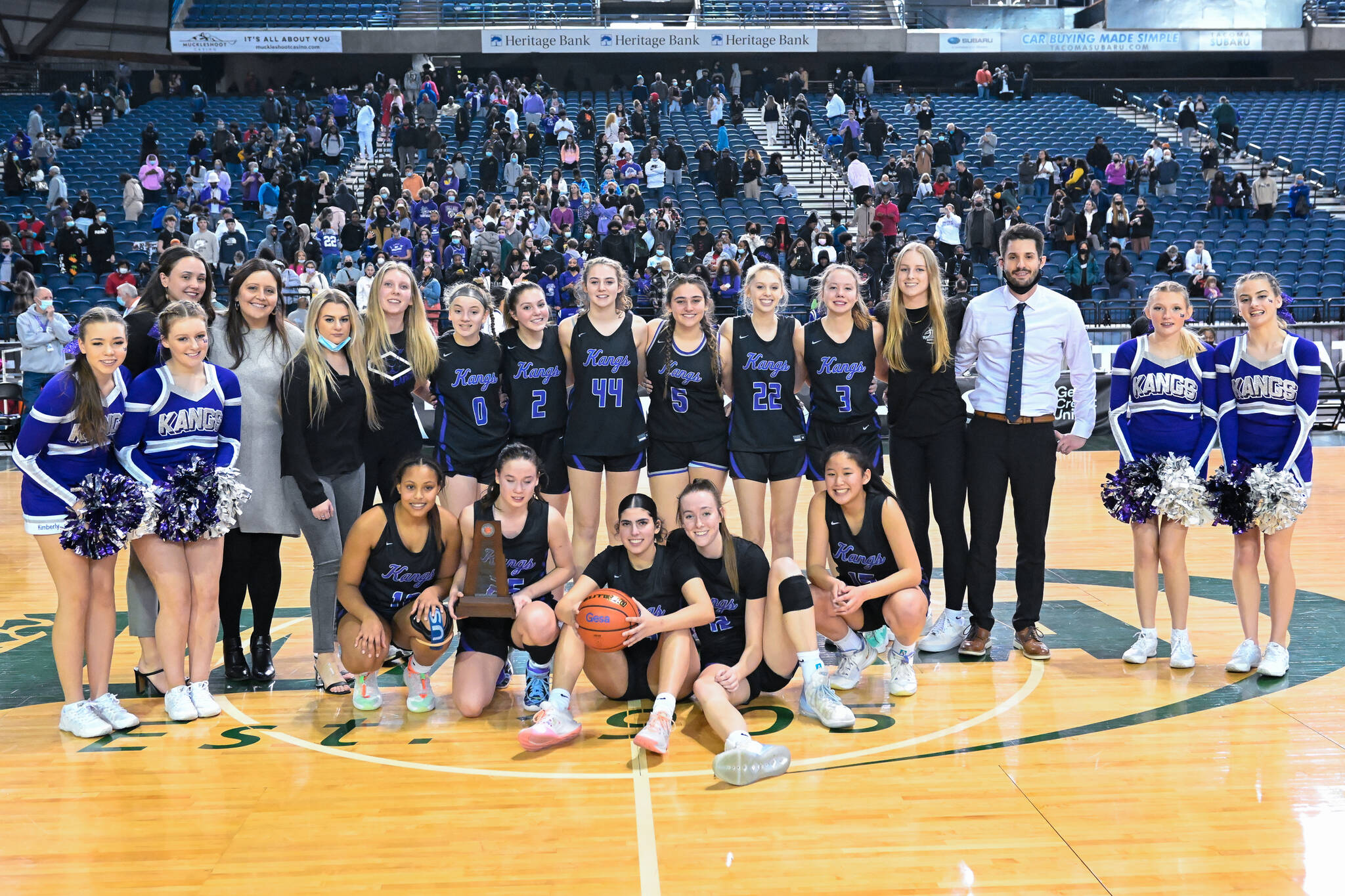 BSK State G23 Garfield vs Lake Washington 3A BBSK at Tacoma Dome on Saturday, March 5, 2022 in Tacoma, WA (Photo by Patrick Krohn)