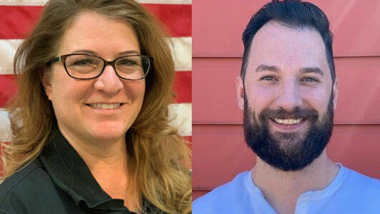 (Left) Interim Community Responder Program Supervisor, Renee Cox, (Right) newly hired Community Responder Robert Rebecca. (Courtesy of City of Kirkland)