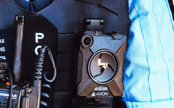 An Axon body-worn police camera. (Courtesy photo)