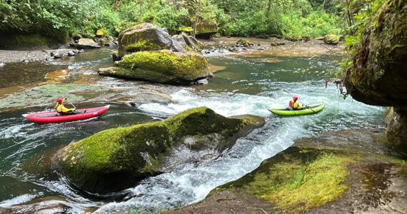 The Green River, where a swimmer was swept away and drowned the summer of 2022. Image courtesy Enumclaw Fire Department.