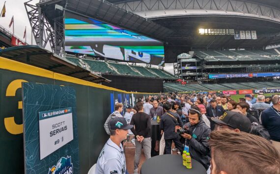 Mariners manager Scott Servais and crew had a solid following in the media for their home All-Star Game last summer. File photo