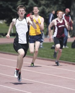 Kirkland resident Kyle Fremd winning the 2013 Spike Arlt Invitational track and field meet