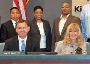 King County Council members Rod Dembowski