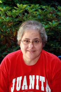 Juanita High School teacher Meredith Clayton is a finalist for the PAEMST award.