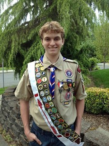 The recent Winter edition of the Eagle Scout Magazine  shows Kirkland’s Dallen Smith (pictured) receiving one of the seven Western Region NESA Academic Grants.  Dallen follows in the footsteps of his brother