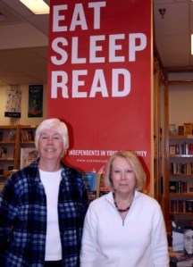 Parkplace Bookstore co-owners Mary Harris (right) and Rebecca Willow say the store could soon close if business doesn't pick up.