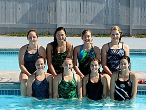 Kangs swim and dive team members