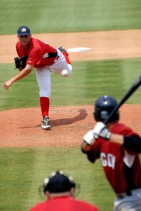 Pitcher Matt Boyd competes for team USA.