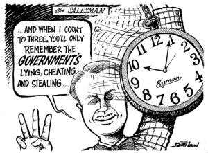 ... and when I count to three | Cartoon for Dec. 2