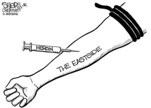 The Eastside's issues with heroin | Cartoon for Nov. 8
