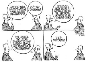 Governor Inslee wants to welcome Syrian refugees | Cartoon for Dec. 7