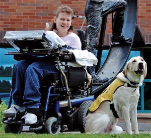 Kirkland resident Tania Finlayson has been confined to a wheelchair since birth due to cerebral palsy. She plans to leave Kirkland on Saturday for her 300-mile charity ride to Oregon to raise $42