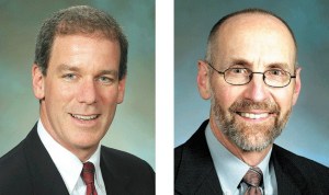 Rep. Roger Goodman and Rep. Larry Springer of the 45th District.