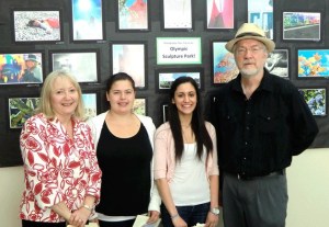 From right: Carl Waluconis