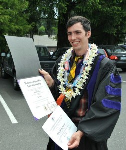 Kirkland native Grant Wilson recently earned his law degree with an environment/natural resources law certificate from Lewis and Clark Law School in Portland