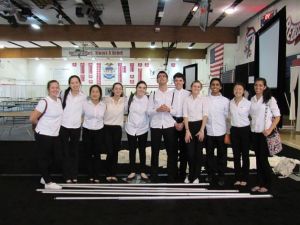 Lake Washington School District students acted as servers during the Legacy for Learning luncheon at Juanita High School.