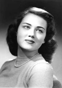 A photo of the late Polly Owen Lovitt taken in 1952 when she was a senior at the University of Kansas.
