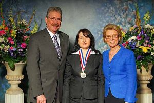 (Left to right) LWIT Vice President of Instruction and Student Services Dennis Long