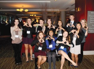 The Juanita High School DECA club started the school year strong by taking 10 students to a three-day leadership conference (pictured). This week