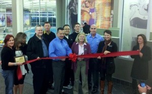 LA Fitness ribbon cutting