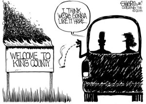 I think we are going to like it in King County | Cartoon for July 15