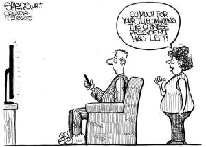 The Chinese president has left | Cartoon for Sept. 25