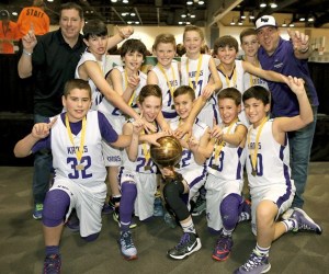 The Kangs fifth grade silver division state champions