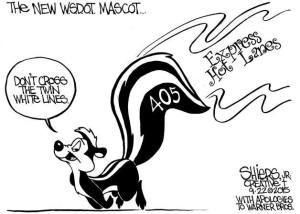 The new WSDOT mascot | Cartoon for Sept. 26