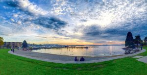 Photographer and Kirkland resident Rick Takagi took this photo of a sunset on Saturday at Marina Park.