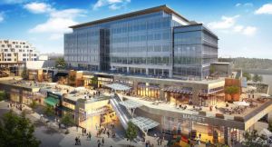 This artist’s rendering shows what Kirkland Urban might look like when completed.