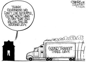 Seattle City Council and the area vote | Cartoon - Frank Shiers