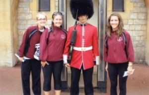 Lake Washington High School Juniors (from left to right) Madison Sefton