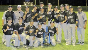 The Kirkland Merchants 15U baseball team. Contributed photo