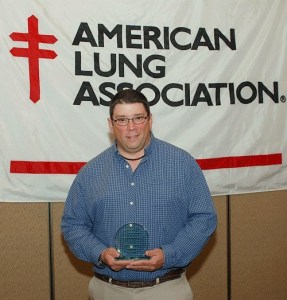 The American Lung Association recently recognized Kirkland firefighter Mark Anderson as a recipient of its 2012 Volunteer Excellence Award.
