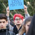 Juanita, Lake Washington students walk out of class in protest of election
