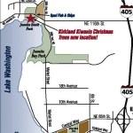 The Kiwanis Club of Kirkland&rsquo;s annual Christmas tree lot will be at Juanita Beach Park. Contributed map