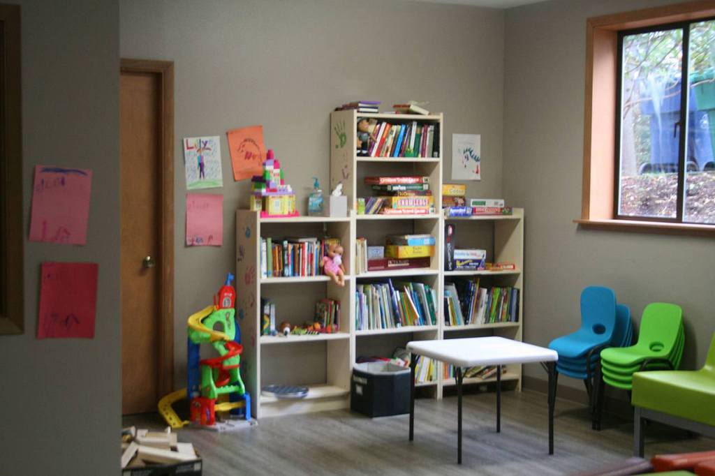 New Bethlehem Day Center includes a play area for children. CATHERINE KRUMMEY/Kirkland Reporter