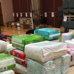 The Kirkland community came forward with unsolicited but needed baby supplies during the Kirkland Nourishing Network food donation drive. Contributed photo